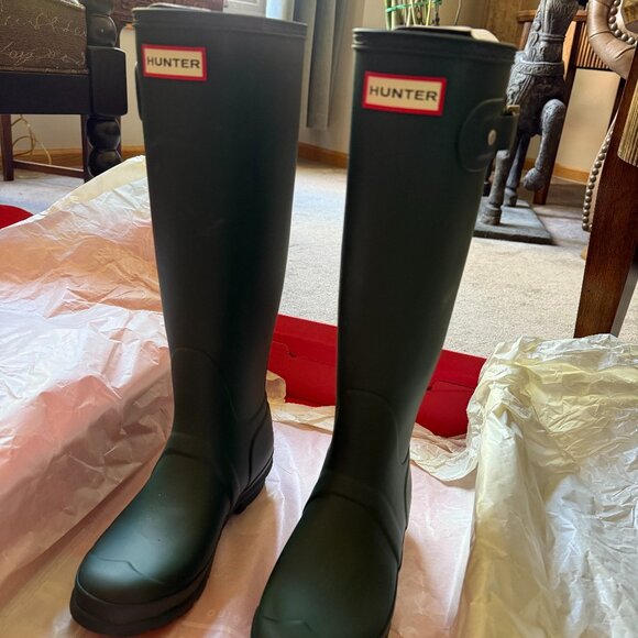 Hunter Women's Original Tall Rain Boots - Picture 7 of 8